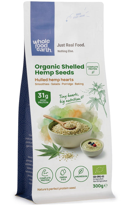 Organic Shelled Hemp Seeds