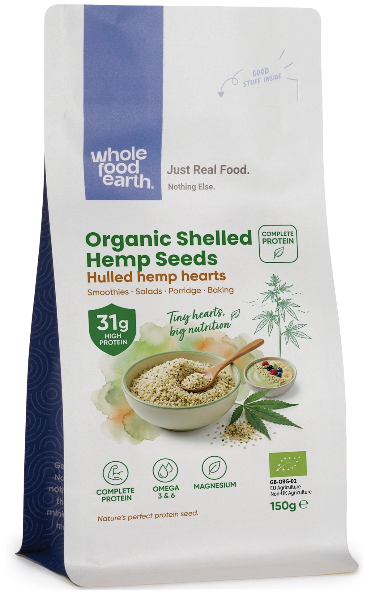Organic Shelled Hemp Seeds