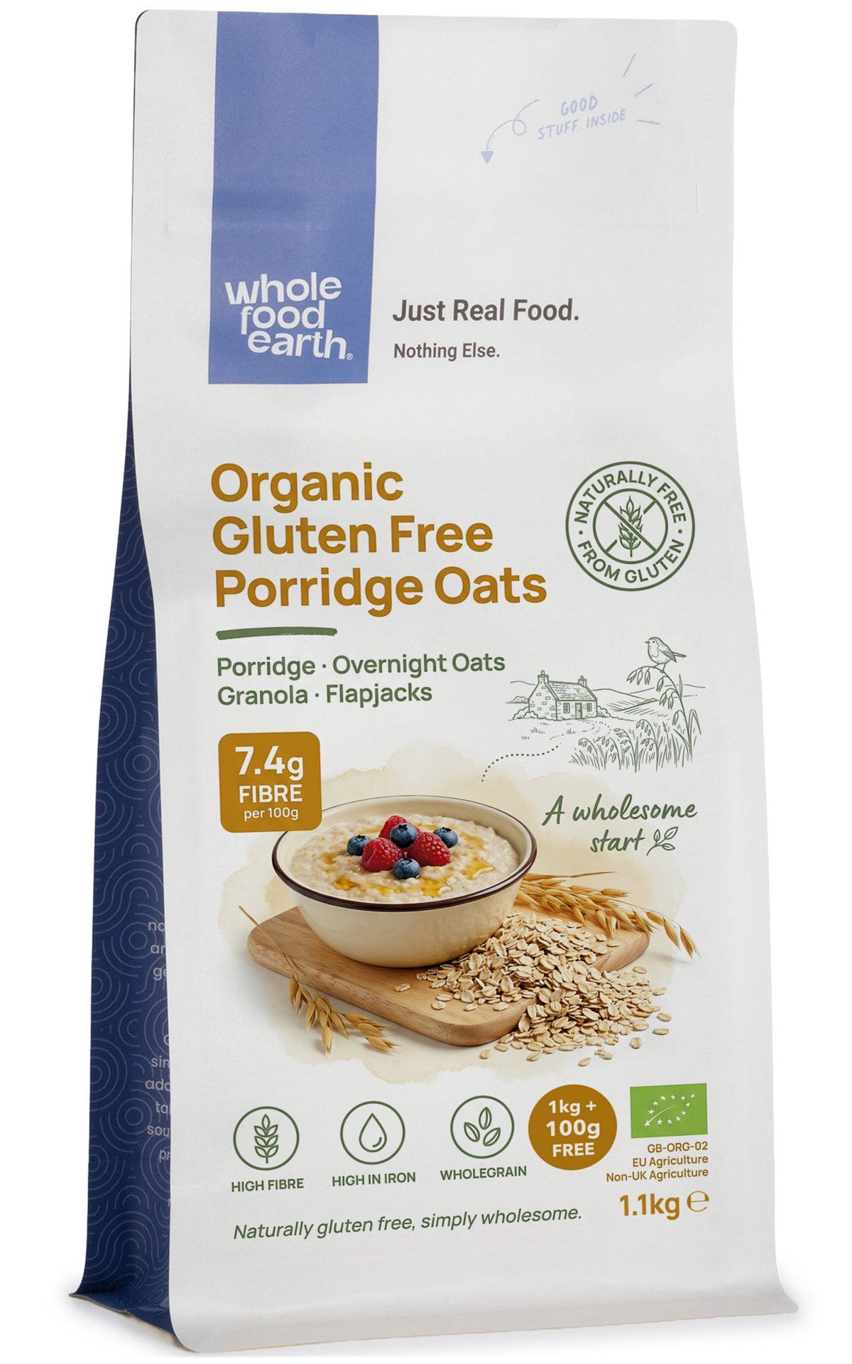 Organic Gluten Free Porridge Oats