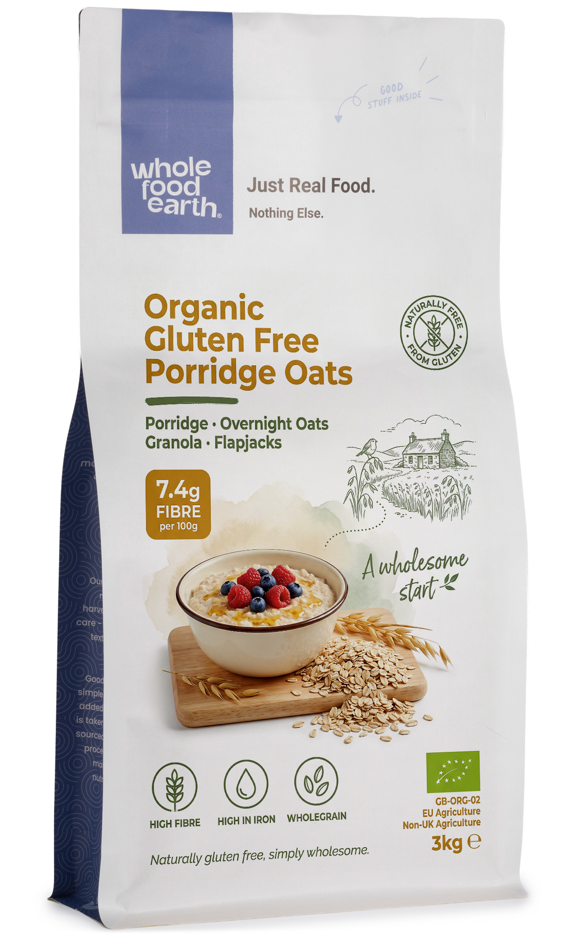 Organic Gluten Free Porridge Oats