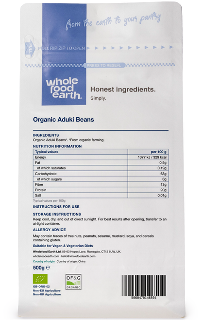Organic Aduki Beans