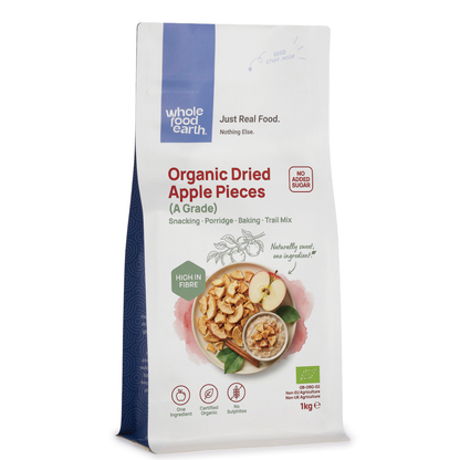 Organic Dried Apple Pieces (A Grade)