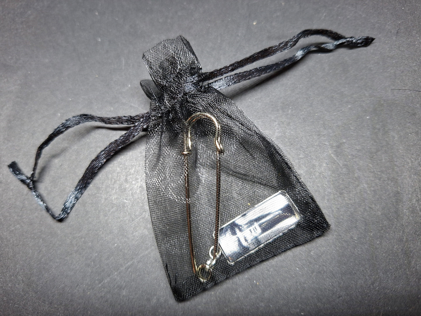 Goth Gothic Witchy Witch witchcraft occult " Aleister Crowley" inspired kilt pin brooch