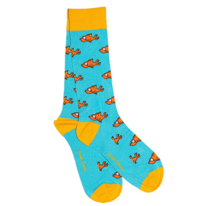 Guppy Fish Bamboo Socks