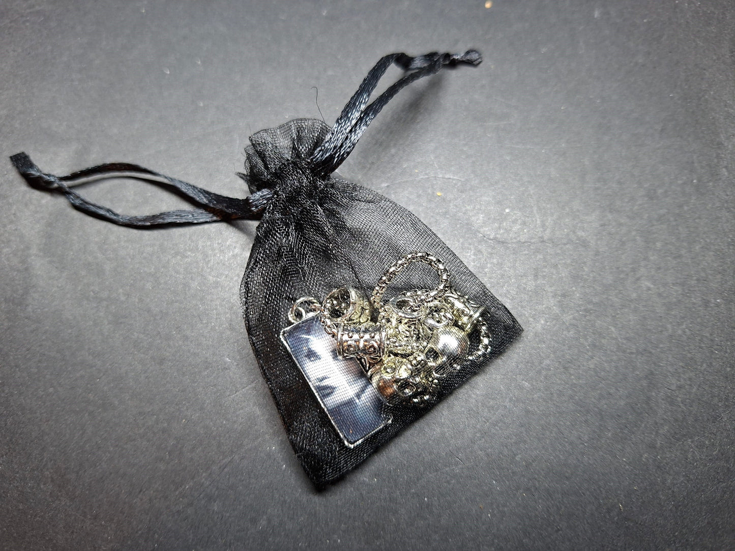 Bracelet ,Gothic Bride "Pandora style" : Goth Gothic Witchy killstar