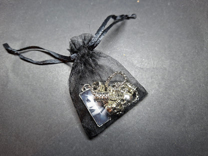 Bracelet ,Gothic Bride "Pandora style" : Goth Gothic Witchy killstar