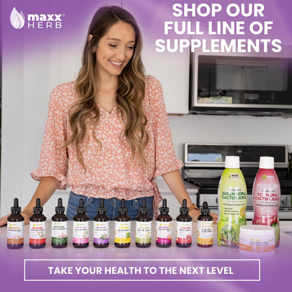 Maxx Herb Passion Flower Extract - Max Strength Liquid for Relaxation & Stress Relief (4 oz)
