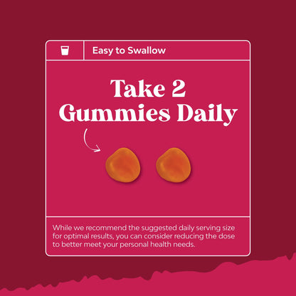 Fertility Gummies for Women Trying to Conceive - Vegan, Non-GMO & Gluten Free (Juicy Peach, 60 Servings)