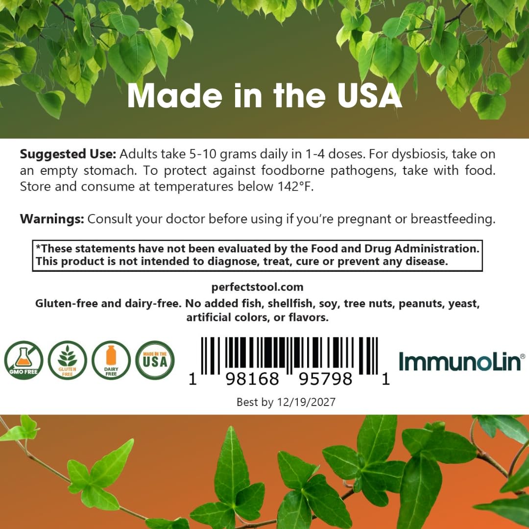 60 Servings Immunolin IgG SBI Powder 150g - No Additives
