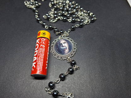 Black Hammarite rosary ,The Conjuring inspired "Nun"