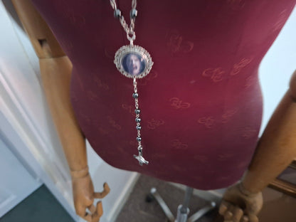 Black Hammarite rosary ,The Conjuring inspired "Nun"
