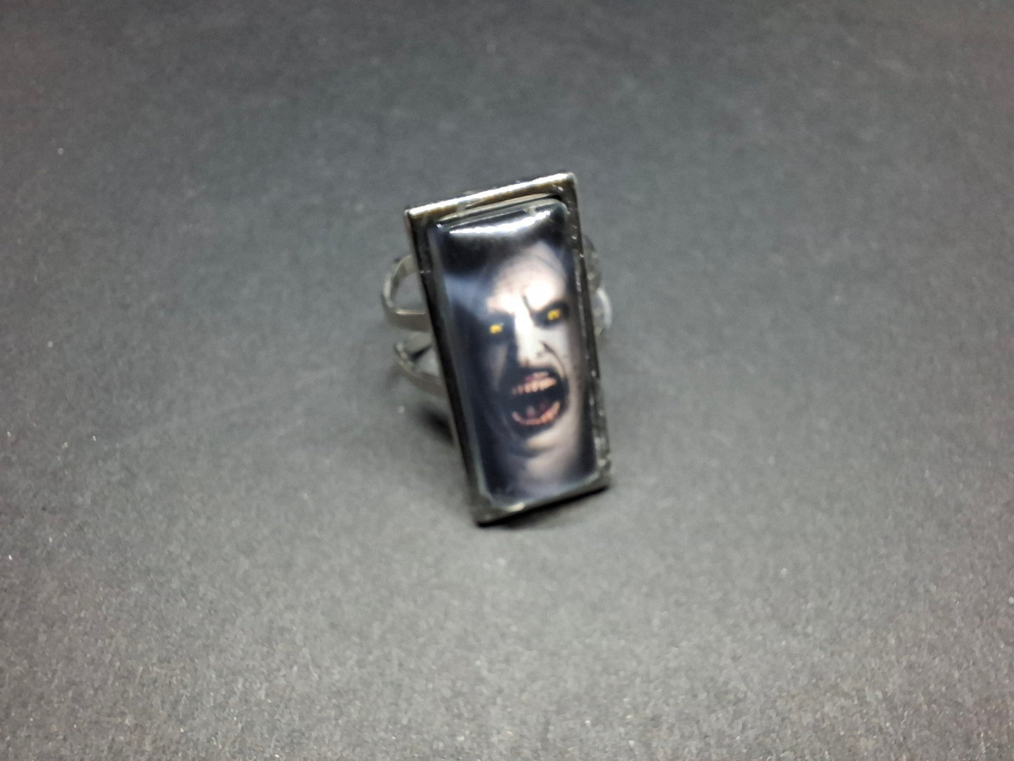 Adjustable Rings, The Conjuring inspired "Nun" round or rectangle