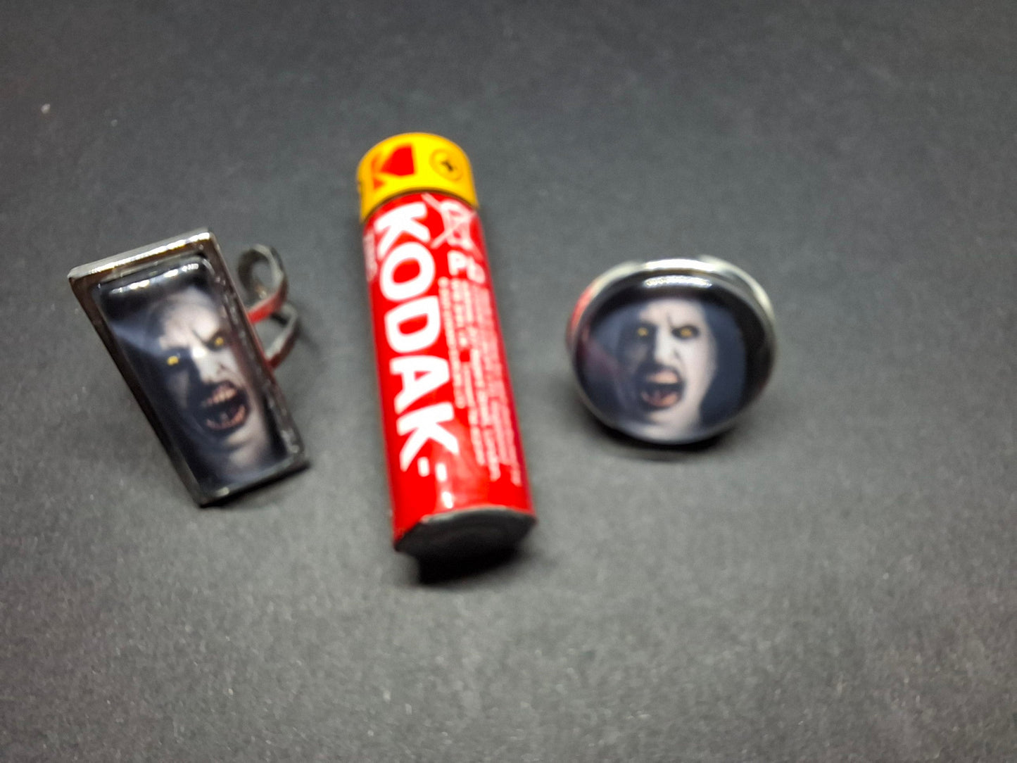 Adjustable Rings, The Conjuring inspired "Nun" round or rectangle