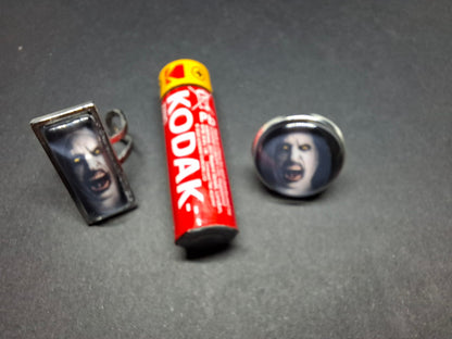 Adjustable Rings, The Conjuring inspired "Nun" round or rectangle