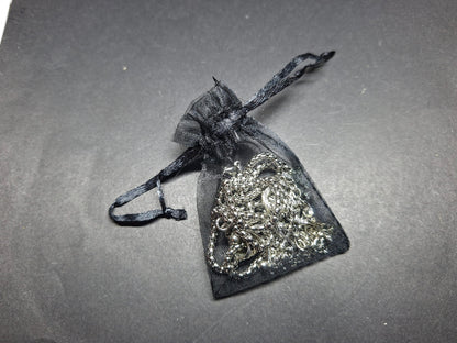 Goth Gothic Witchy witch witchcraft killstar Occult satanic "Satanic Trinity" chandelier necklace