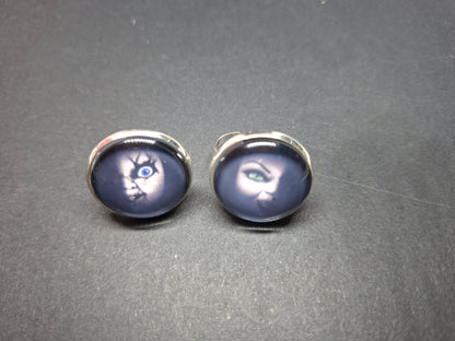 Adjustable Rings,inspired by "Bride of Chucky " Chucky and tiffany