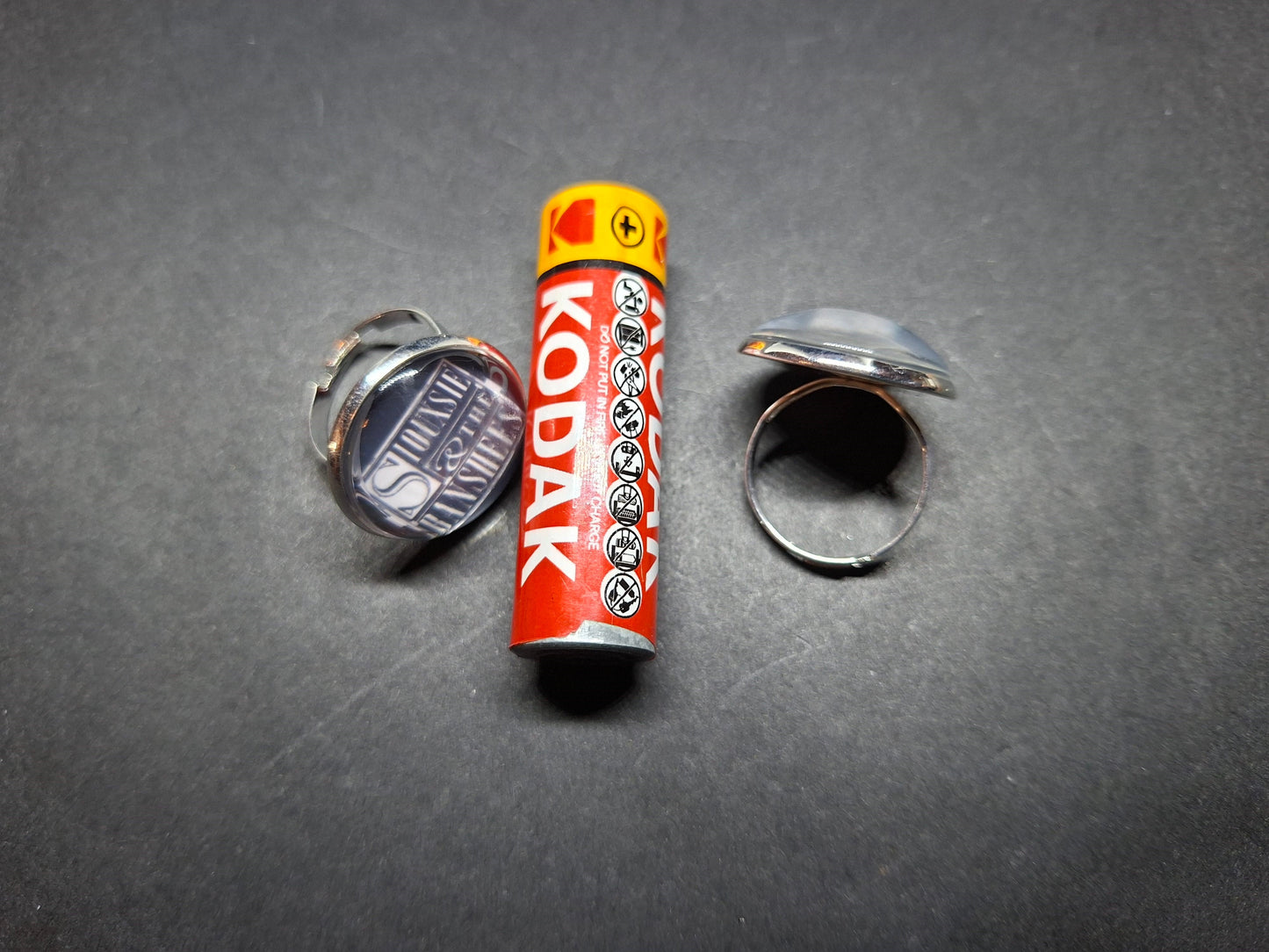 Goth Gothic Punk Alternative New Wave 1980's Siouxsie And The Banshees "Inspired" radjustable rings
