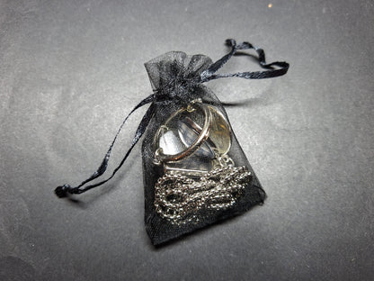 Goth Witchy Witch Witchcraft Thelema "Do What Thou Wilt" Aleister Crowley necklace