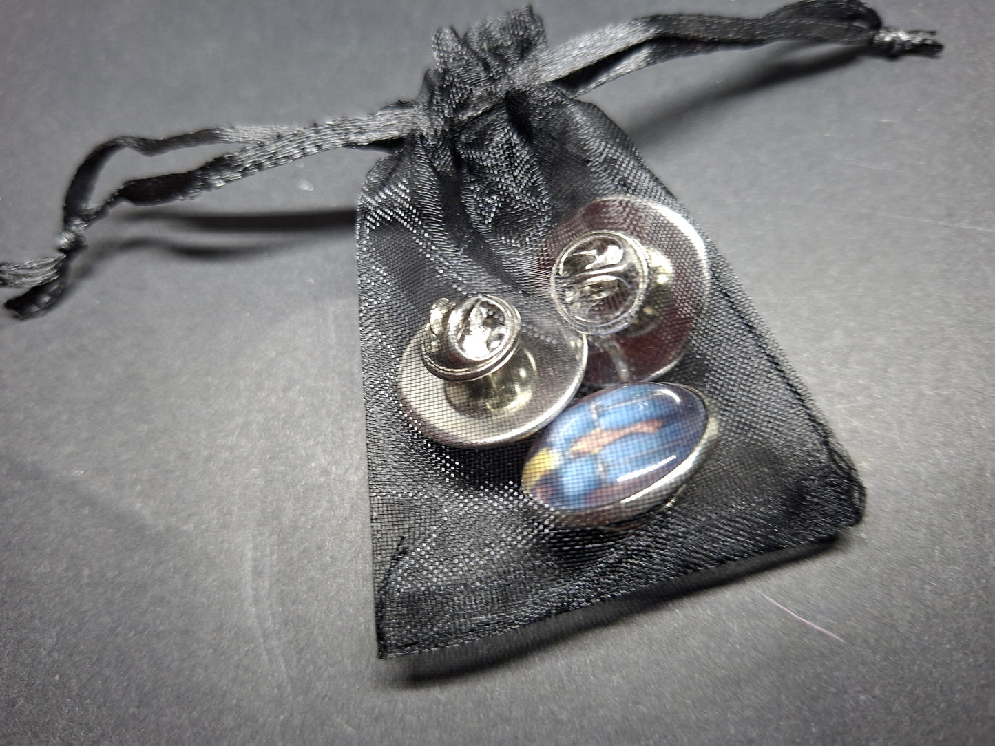 Set of 3 Snap Back Pin Badges "The Shinning" inspired