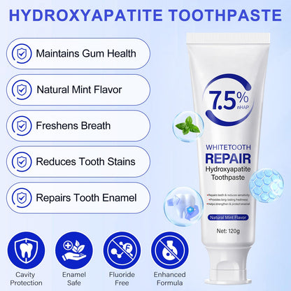 7.5% Hydroxyapatite Toothpaste — Enamel Protection & Fresh Breath