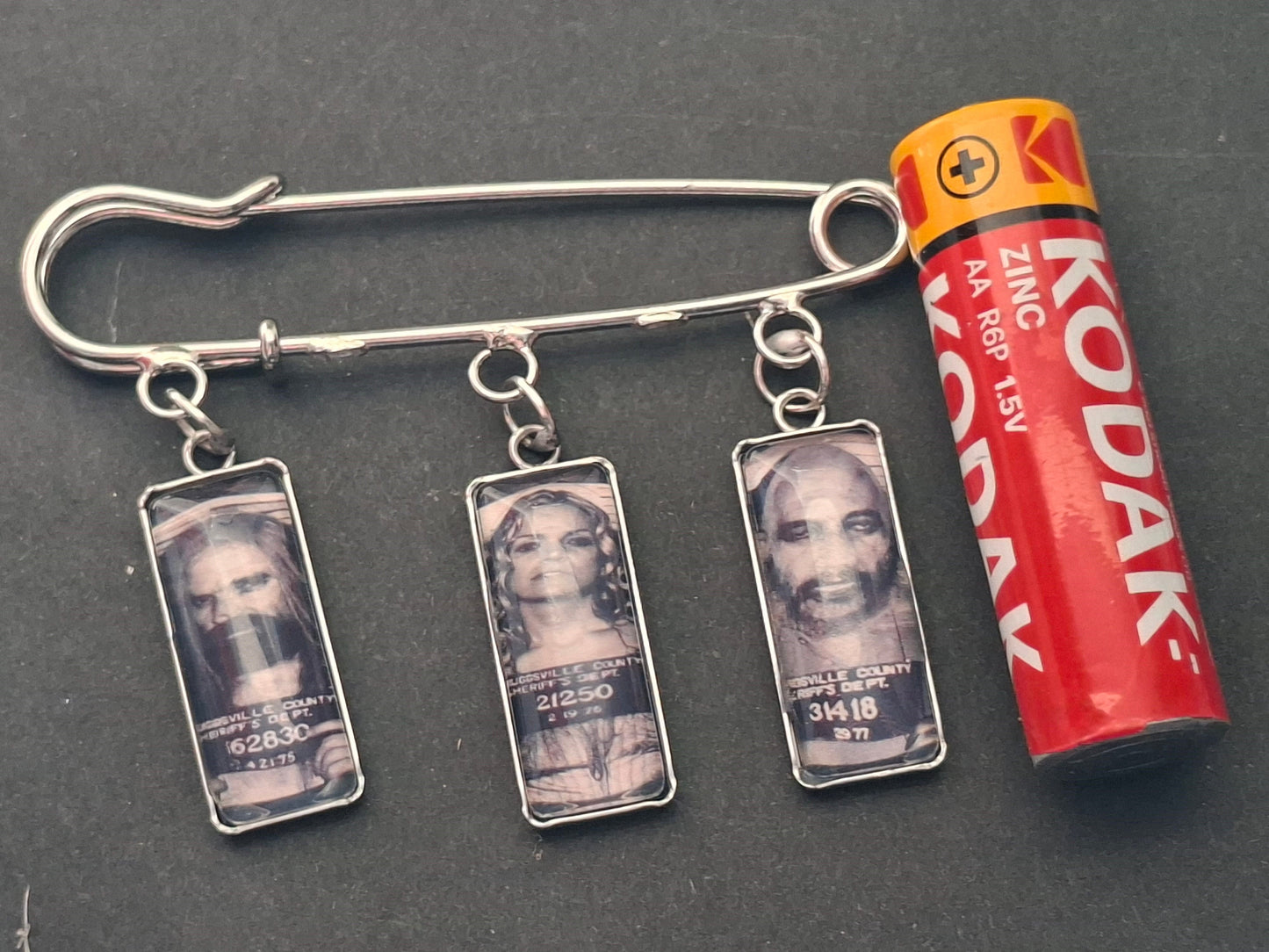 kilt pin brooch ,"The Devil's Rejects" inspired