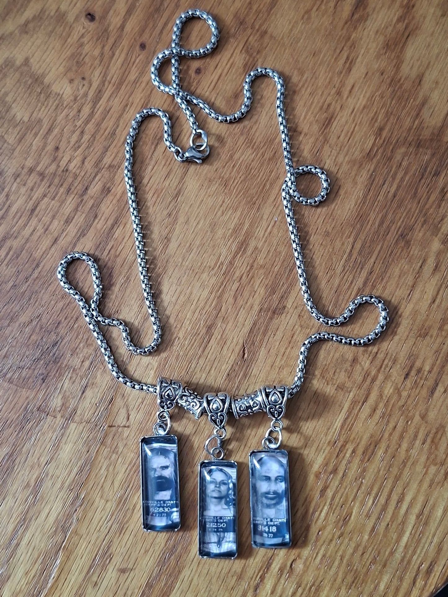 Metal Necklace, "The Devil's Rejects" inspired