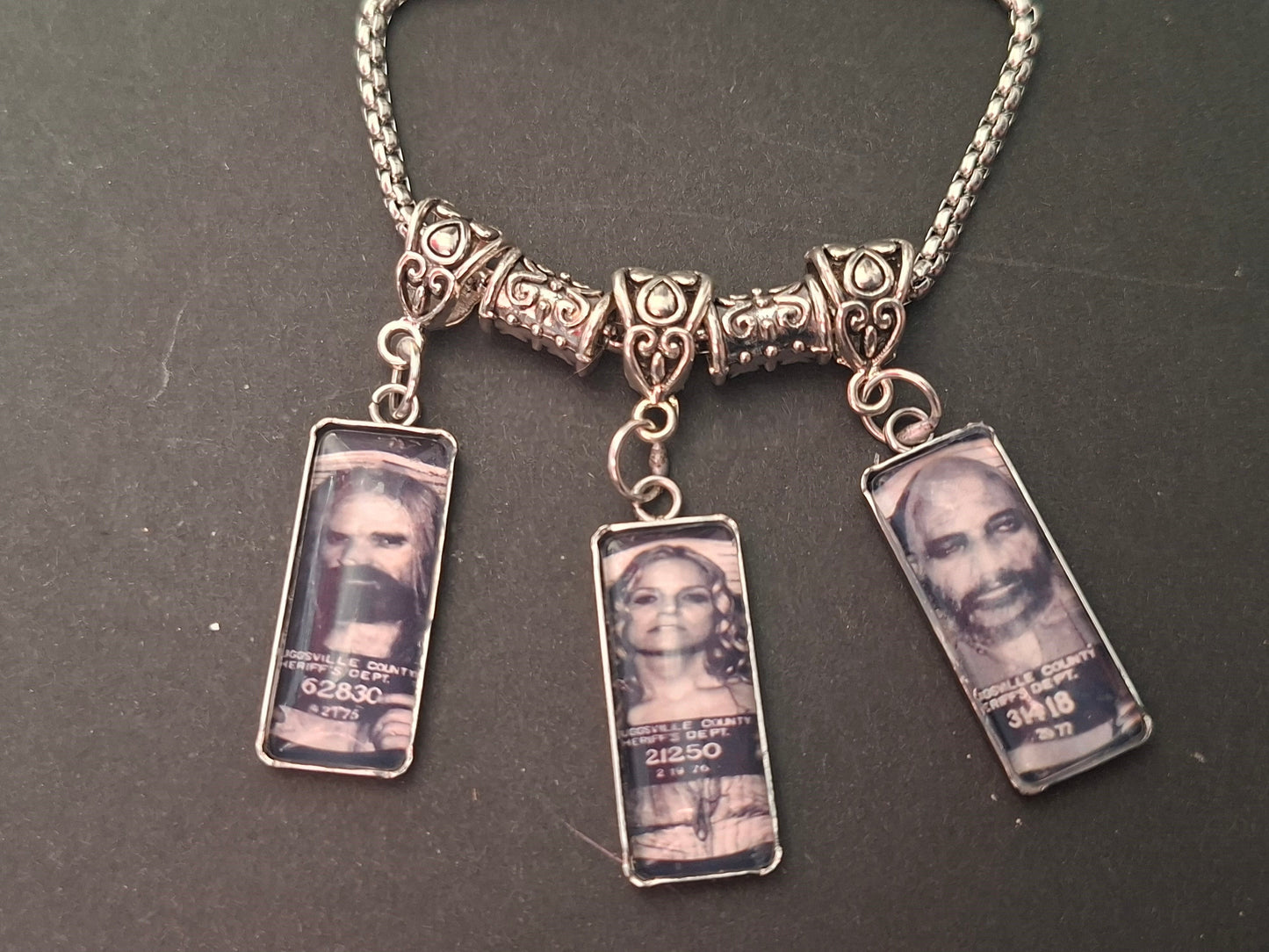 Metal Necklace, "The Devil's Rejects" inspired