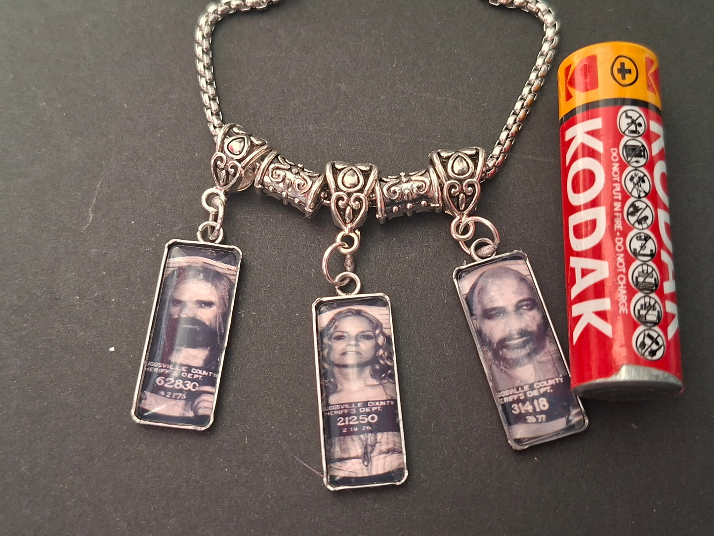 Metal Necklace, "The Devil's Rejects" inspired