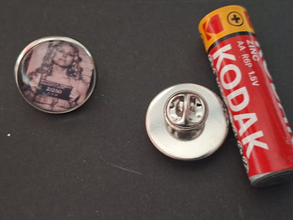 Set of 4 Snap Back Pin Badges,"The Devil's Rejects" inspired
