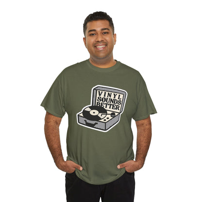 'Vinyl Sounds Better' T-Shirt