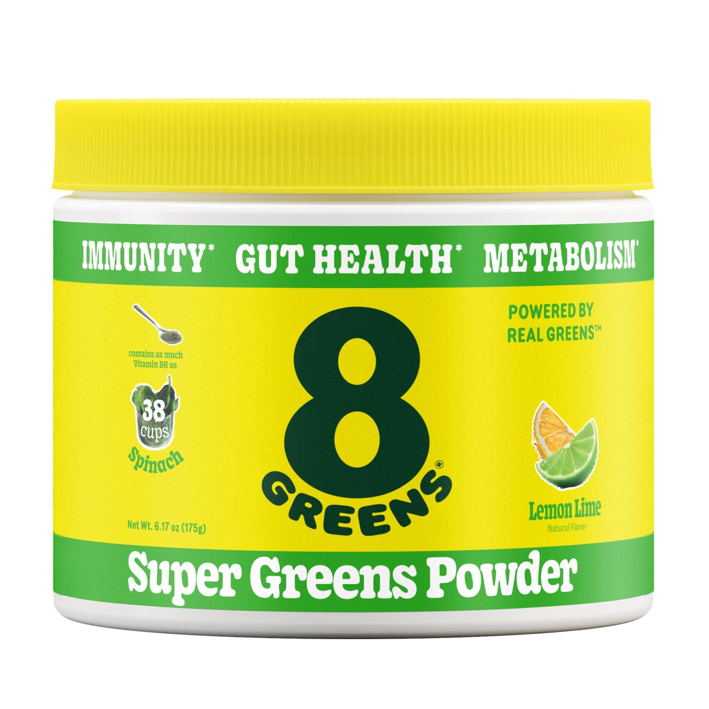 8Greens Super Greens Powder – Prebiotic & Probiotic Greens for Gut Health