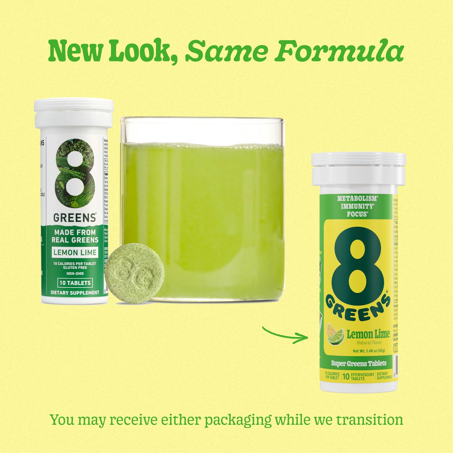 8Greens Supergreens Tablets – Organic Super Greens for Metabolism & Immunity