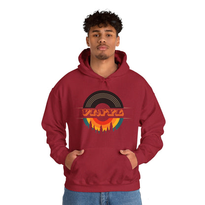 Vinyl Record Logo Men's Hoodie