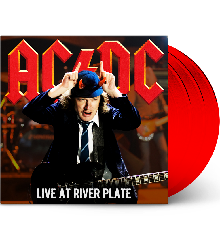 AC/DC – Live at River Plate (Triple-LP on Translucent Red Vinyl)