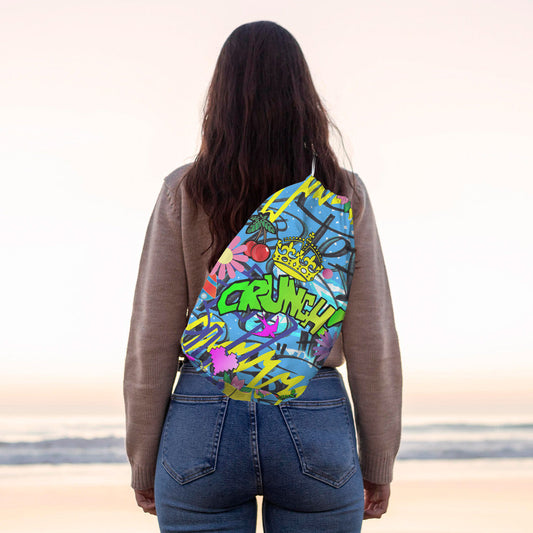 Acid Pow! - Drawstring Duffle bag