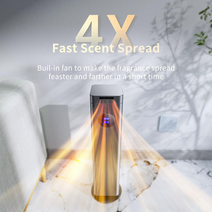 Aromadd 1500ml Scent Air Machine – 4000 sq ft Coverage, Waterless Diffuser, Titanium Gray