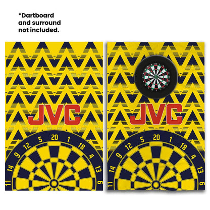 The Gooners Retro - 1992 Away - Personalised Darts Wall Banner - Two Sizes [COLLECTIVE]