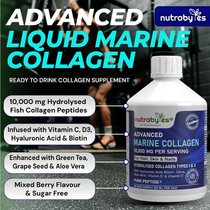 Advanced Liquid Marine Collagen, 500ml