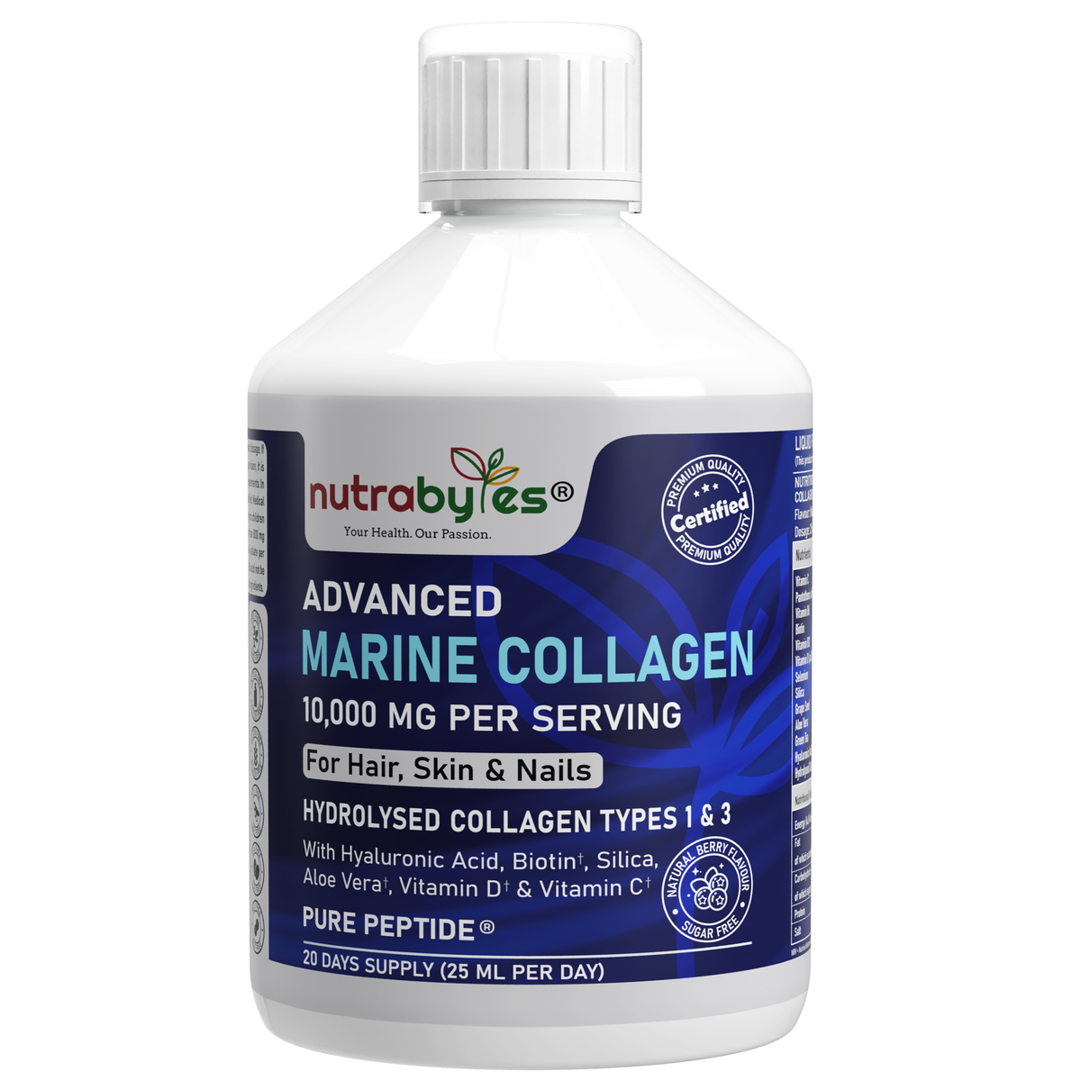 Advanced Liquid Marine Collagen, 500ml
