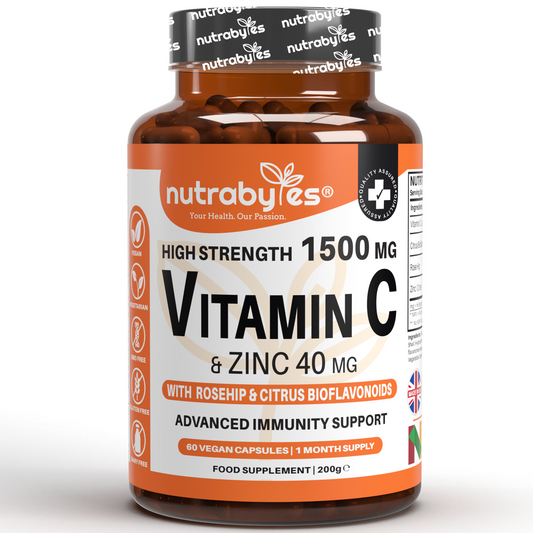 Vitamin C & Zinc, 60 Vegan Capsules