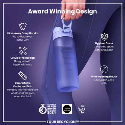 Bottle, Recyclon, Light Purple, 750ml