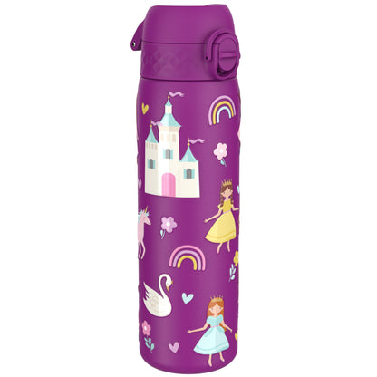 Leak Proof Slim Thermal Water Bottle, Insulated Steel, Princess, 500ml (17oz)