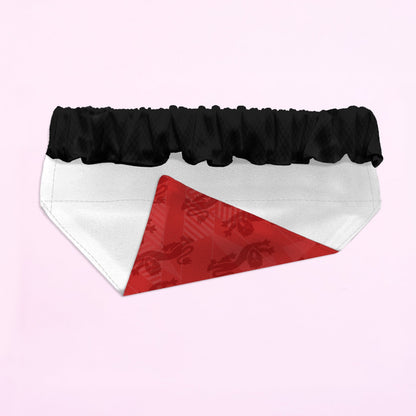 England Red Lion Pattern - Dog Bandana - 4 Sizes