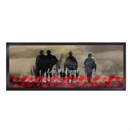 Bar Runner - Remembrance Day Poppy Field