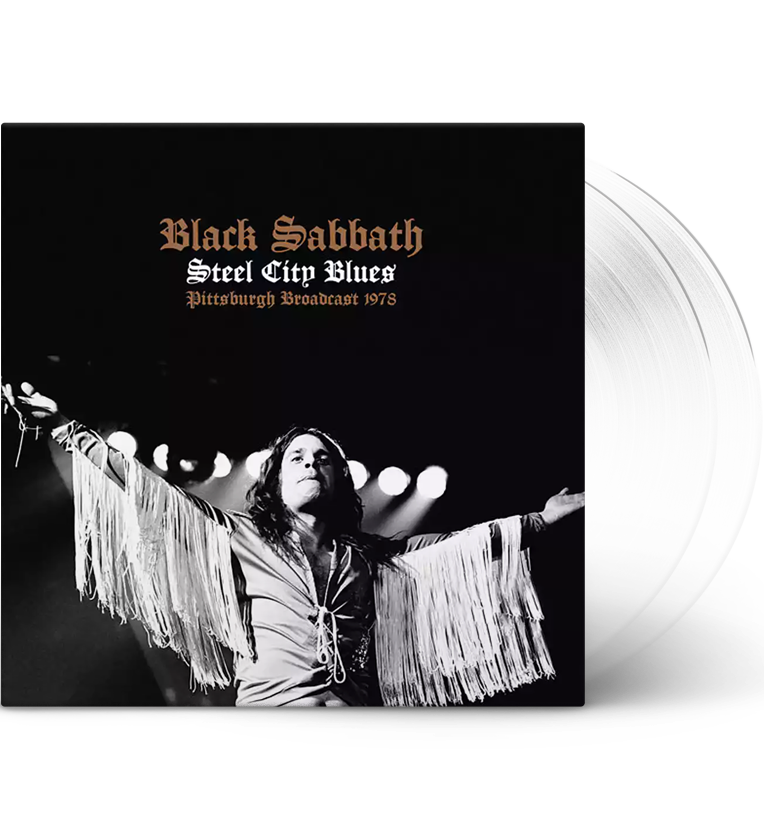 Black Sabbath – Steel City Blues: Live in Pittsburgh, 1978 (Limited Edition Double-LP on Clear Vinyl)