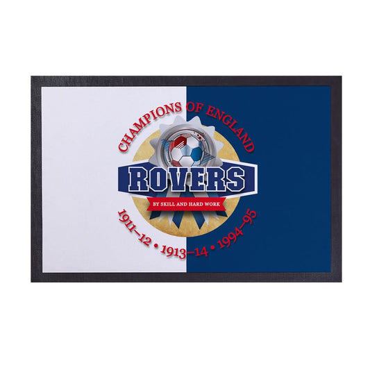 Blackburn Champions - Football Legends - Door Mat -60cm X 40cm