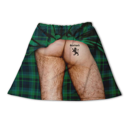 Black Watch Tartan (Exposed Behind) Scotland WC26 - Novelty Kilt