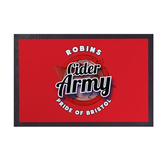 Bristol Cider Army  - Football Legends - Door Mat -60cm X 40cm