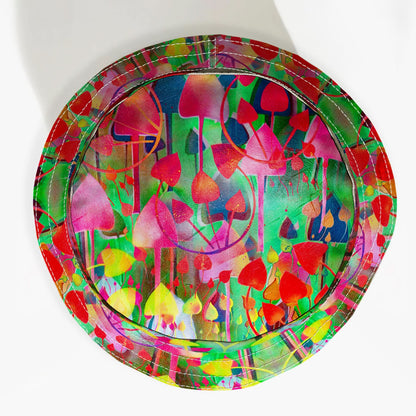 Penny Banger - Inverted Colours Mushrooms - Bucket Hat