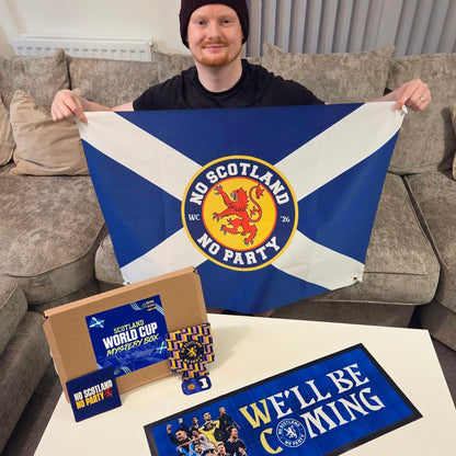 Scotland World Cup Father's Day Bar Box | Retro Man Cave Set